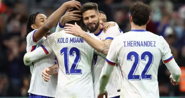 Football: la France corrige le tir contre le Chili
