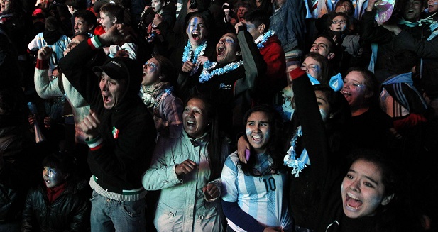 Explosion de joie et d'allégresse en Argentine
