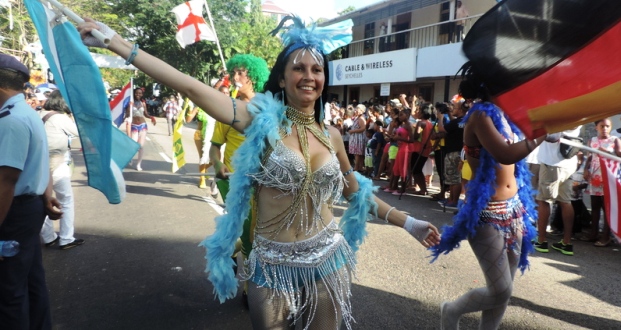 Carnaval des Seychelles: show devant!