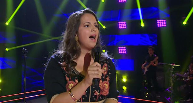 The Voice : Kristina Samudio-Cantante à la conquête du Chili