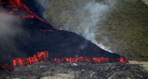 La Réunion : troisième éruption de l’année pour le Piton de la Fournaise
