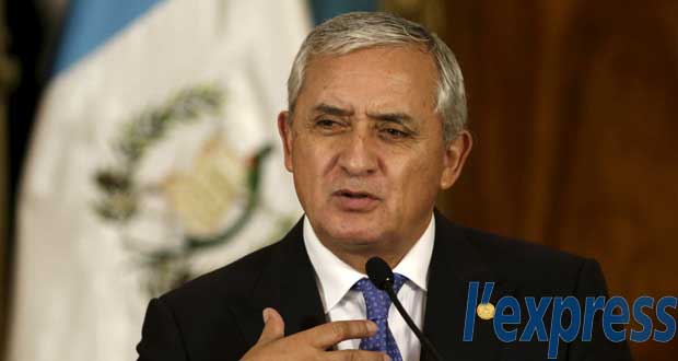 Mandat d'arrêt pour corruption émis contre le président du Guatemala