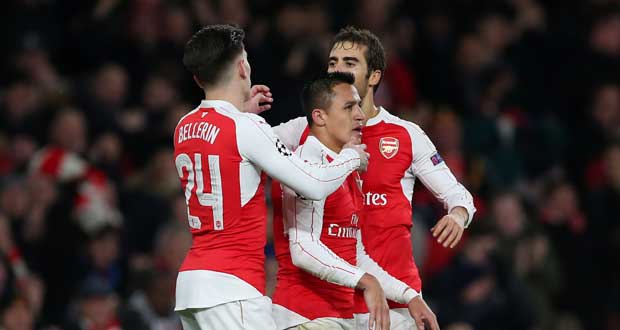 Ligue des champions: Sanchez offre à Arsenal un dernier match à quitte ou double