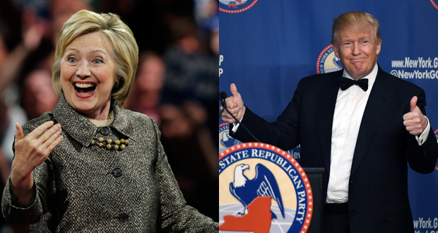 Clinton contre Trump, le duel probable de la présidentielle américaine