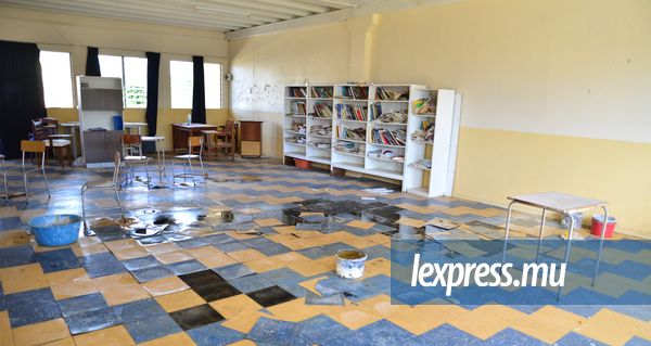 Port-Louis: une salle de classe transformée en chambre de pensionnat