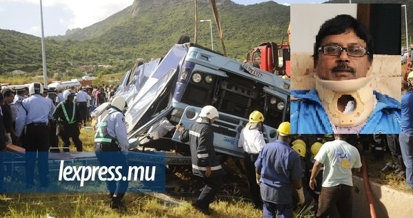 Accident de Sorèze: le receveur accepte des dommages de Rs 275 000