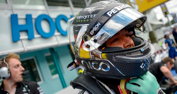 GP d'Allemagne: Rosberg en pole position sur les terres de Mercedes