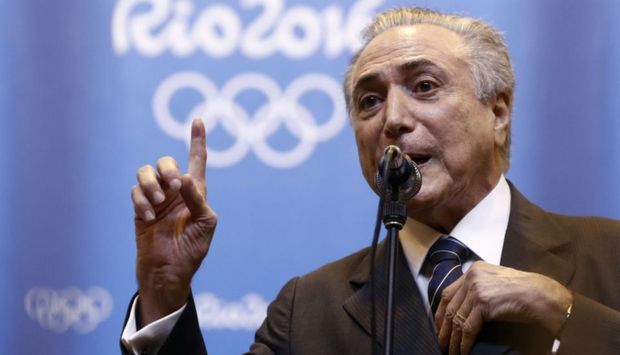 Brésil: les JO de Rio ont été une «réussite absolue», selon Temer 