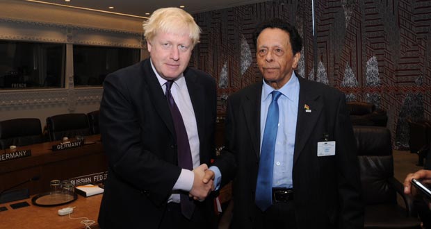 Souveraineté de Maurice sur les Chagos: «We will make it work», déclare Boris Johnson à SAJ 
