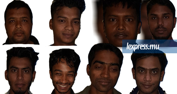 À Rivière-du-Rempart: huit Bangladais en situation irrégulière arrêtés
