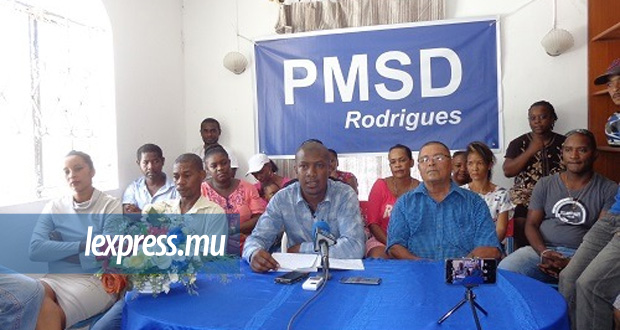 PMSD Rodrigues: «Des candidats rodriguais aux élections, pas mauriciens»