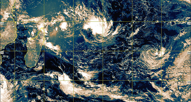 Météo: la future tempête Funani à 800 km de Rodrigues