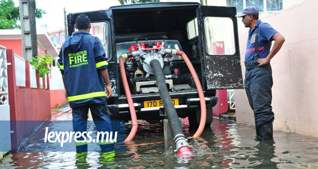 Pluies: 14 interventions des pompiers et de la NCG 