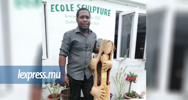 Bambous: Jean Daniel Orian, la sculpture a transformé sa vie
