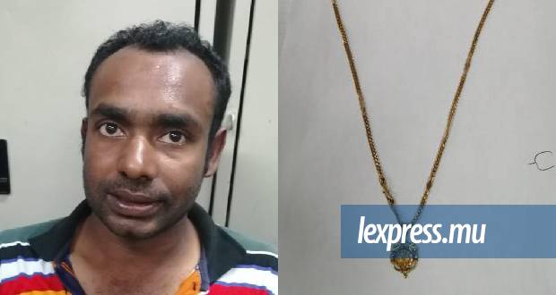 Couple d’amants bangladais et vol de chaîne en or de Rs 50 000