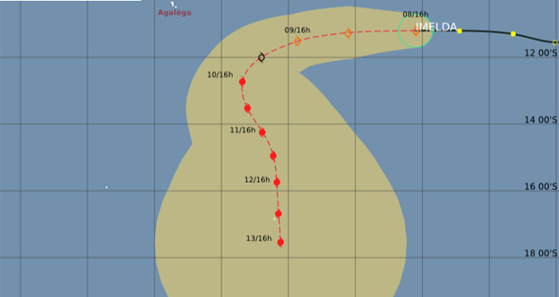 Cyclone: Imelda s’est transformé en une forte tempête tropicale