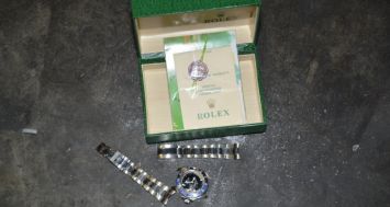Cette fausse montre Rolex fait partie des contrefaçons qui ont été détruites par la MRA ce mercredi 7 mai. 