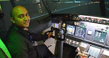Shekhar Ramjutun, 29 ans, est médecin aéronautique.