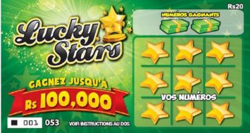 Lottotech a lancé, ce lundi 22 septembre, une nouvelle carte à gratter, Lucky Stars.