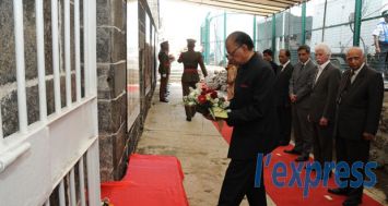 (Photo d’archives) Le PM lors de la cérémonie de commémoration du 177e anniversaire de l’arrivée des travailleurs engagés à Maurice.  