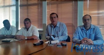 Des membres de la MSPA lors d'une rencontre avec la presse, le vendredi 31 octobre. Ils ont lancé un appel au JNP pour une médiation.