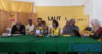  Lalit avait réuni la presse ce jeudi 13 novembre pour évoquer son programme en vue des élections générales.