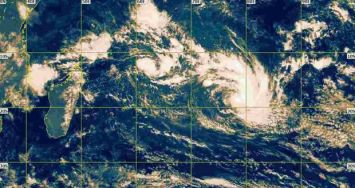La tempête tropicale modérée Diamondra se trouvait à 16 heures, le mardi 27 janvier, à 2050 km à l’est-nord-est de Maurice.