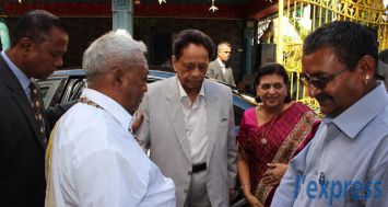 Le Premier ministre a assisté à une cérémonie religieuse à l’occasion du nouvel an tamoul, ce mardi 14 avril, à Terre-Rouge.