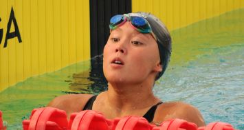 Triple médaillée d’or aux JIOI des Seychelles, Heather Arseth affiche de bons temps avant les Jeux réunionnais.