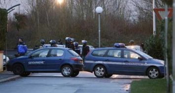 Des gendarmes français en opération.