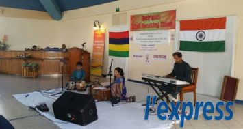 Un spectacle culturel lors du premier anniversaire de Rodrigues Hindi Speaking Union, dimanche 11 octobre. 