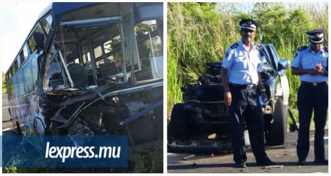Une collision entre un autobus de la CNT et un 4x4 à Beaux-Songes a fait six morts.