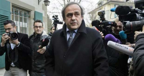 Michel Platini à son arrivée au Tribunal du Sport à Lausanne, le 8 décembre 2015.