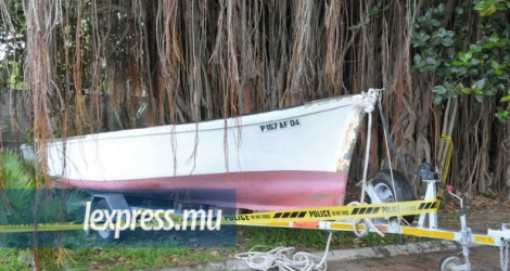 Le bateau des deux pêcheurs disparus a été retrouvé au large de La Prairie, le lundi 11 janvier.