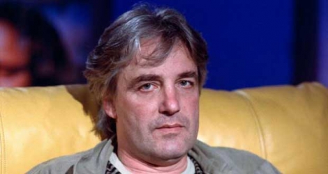 Le réalisateur polonais Andrzej Zulawski, le 14 juin 1988 à Paris, sur le plateau de l'émission télé 