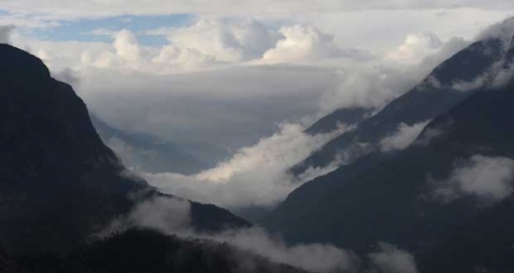 L'avion a disparu dans une région montagneuse du Népal (Photo d'illustration).