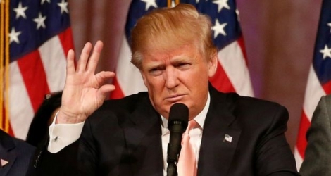 Le candidat aux primaires républicaines Donald Trump, le 15 mars 2016 à West Palm Beach, en Floride 