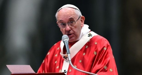 Le pape François, le 15 mai 2016 au Vatican