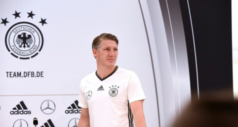 Bastian Schweinsteiger, le capitaine de l'équipe allemande, le 25 mai 2016 à Ascona.