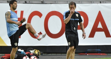 Cela fait deux semaines que Luis Suarez est blessé.