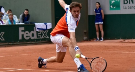 Le Français Nicolas Mahut, le 24 mai 2016 à Roland-Garros 