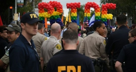 Gay Pride à Los Angeles surveillé par le FBI, le 12 juin 