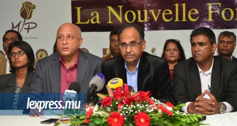 Le Mouvement patriotique a animé une conférence de presse au siège de son parti à Quatre-Bornes, vendredi 1er juillet.