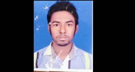 Mohammad Jahid Miah, 27 ans, est porté disparu.