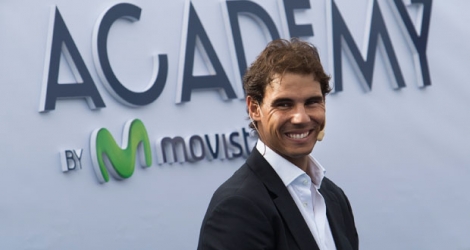Rafael Nadal a inauguré mercredi aux Baléares une académie destinée à l'apprentissage du tennis chez les jeunes.