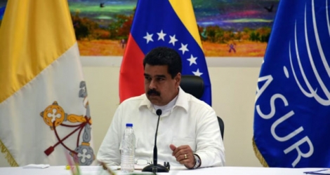 Le président socialiste Nicolas Maduro.
