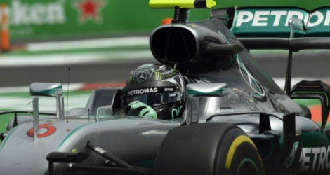 Nico Rosberg lors du Grand Prix du Mexique, le 30 octobre 2016 à Mexico.