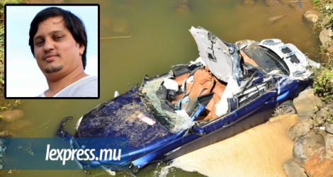 Nasir-Uddin Rassool (en médaillon) s’est tué au volant de sa voiture, aux petites heures du samedi 12 novembre, à St Pierre.