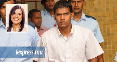 (Photos d'archives) Avinash Treebhoowon avait été arrêté le 11 janvier 2011 pour le meurtre de Michaela Harte (en médaillon). 