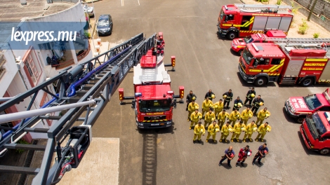 Le programme de travail prend forme dès 8 heures tapantes aux Casernes des pompiers.